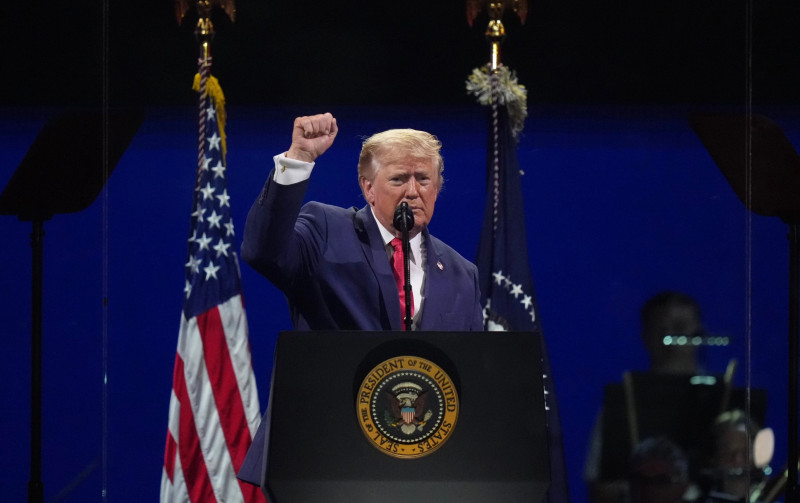 Trump marks US 250th Independence Day with patriotic ceremony and sharp political messaging