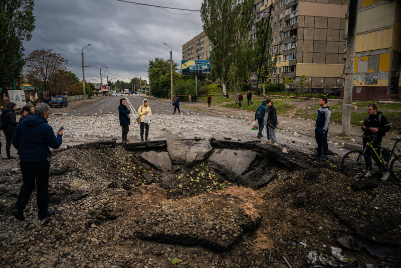 Eastern Nato allies call Russia’s Ukraine strikes ‘war crimes’