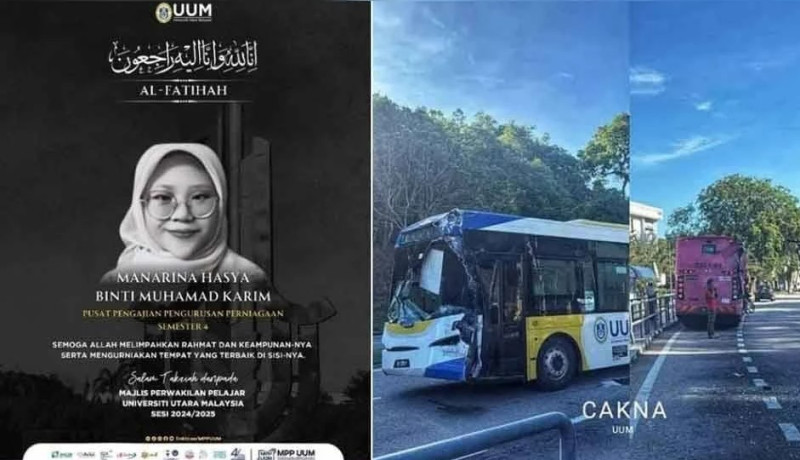 UUM assists in funeral arrangements for student killed in campus bus accident
