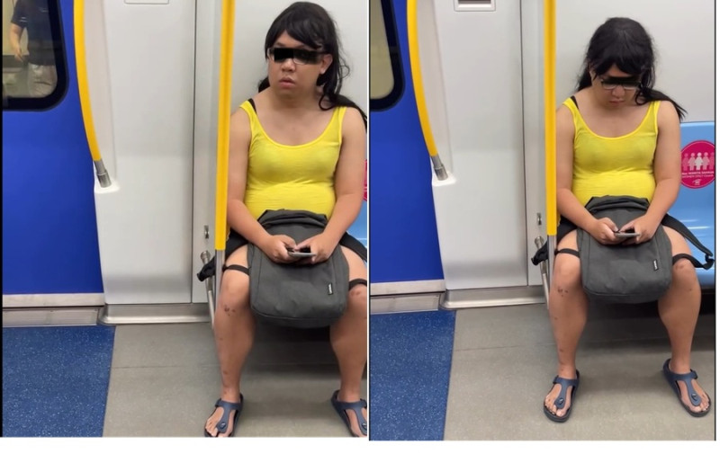 Wolf in sheep's clothing on women-only MRT coach? (video)
