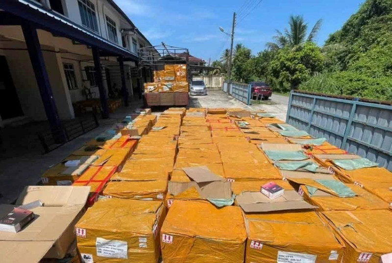 RM8.8 million worth of flavoured vapes seized in Pasir Mas