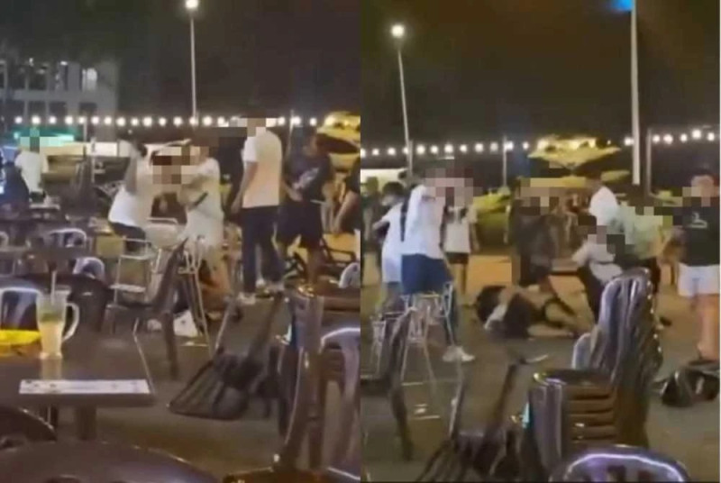 13 Vietnamese nationals arrested after armed brawl at Johor Bahru restaurant