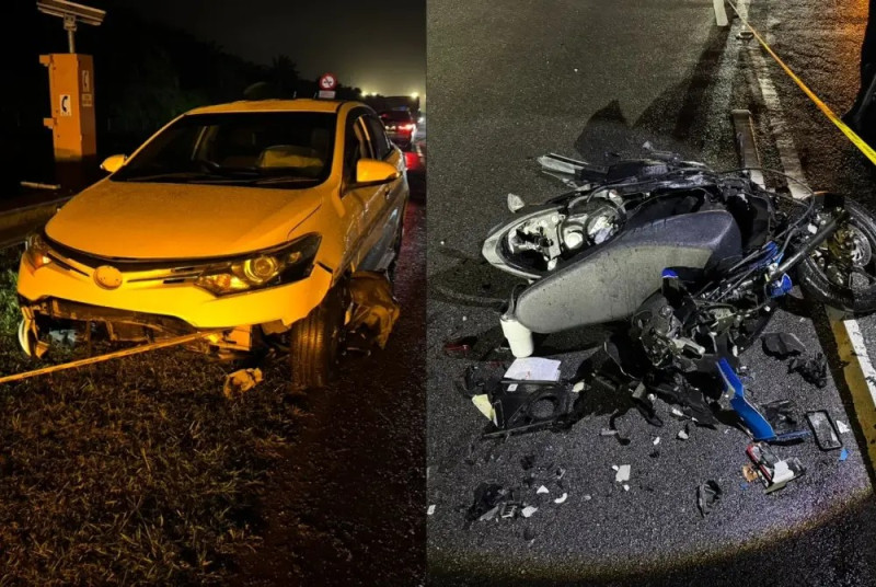 Vocational college student killed in head-on crash on Senai–Desaru Expressway