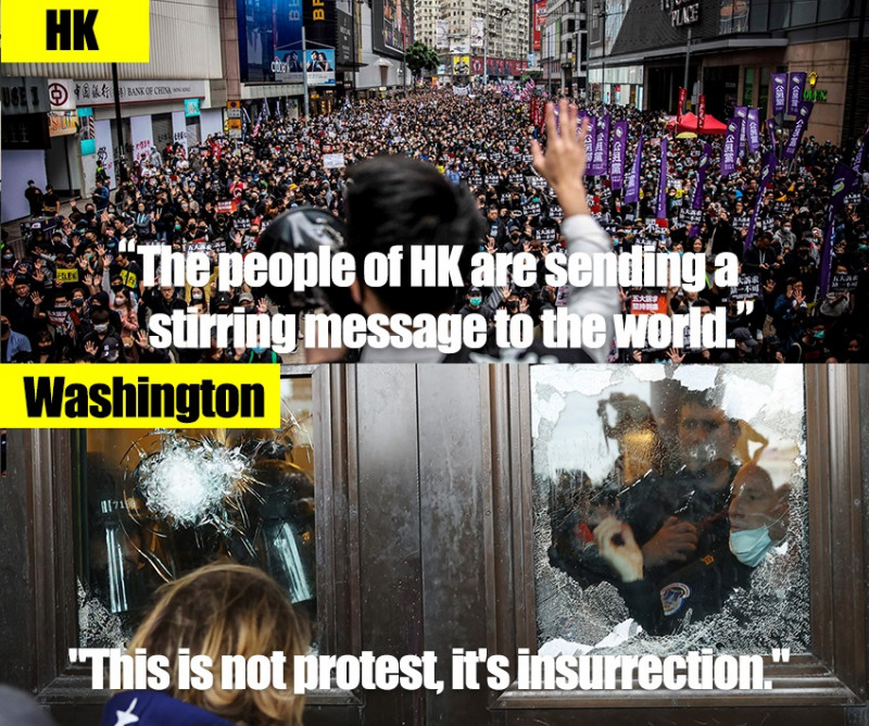 China goes online to mock ‘beautiful sight’ of US Capitol chaos
