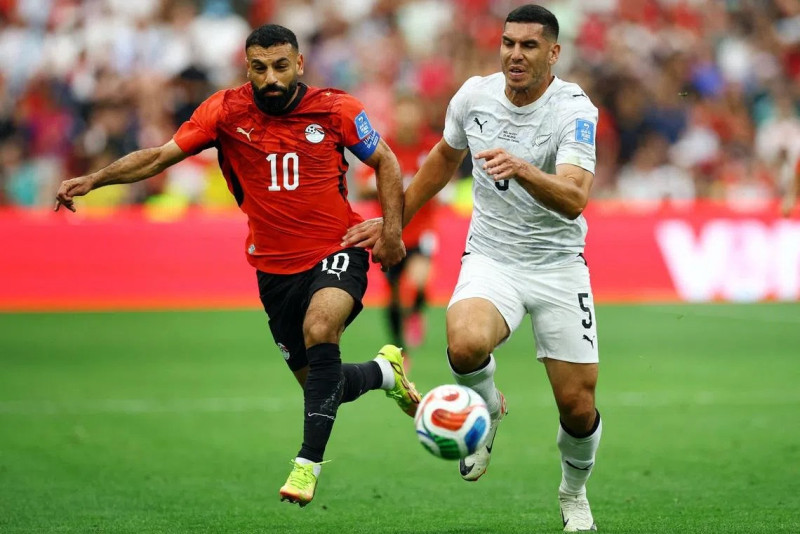 Mohamed Salah scores as Egypt beat New Zealand for first World Cup win