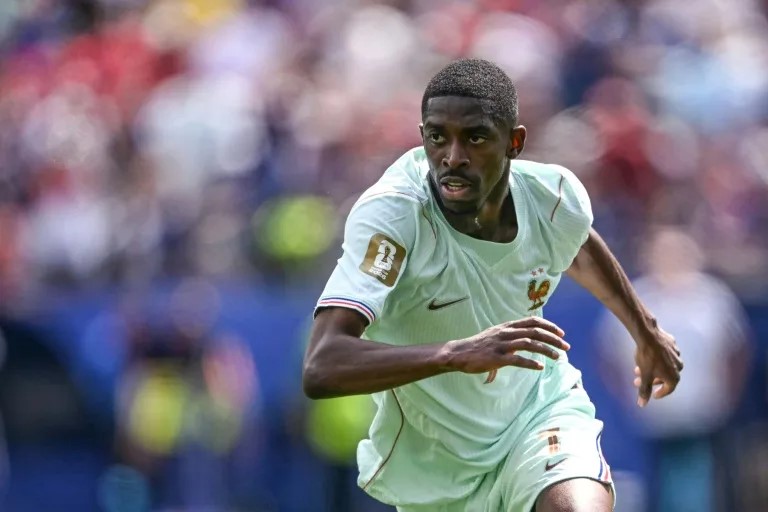 Dembélé hat-trick fires France past Norway to seal Group I crown