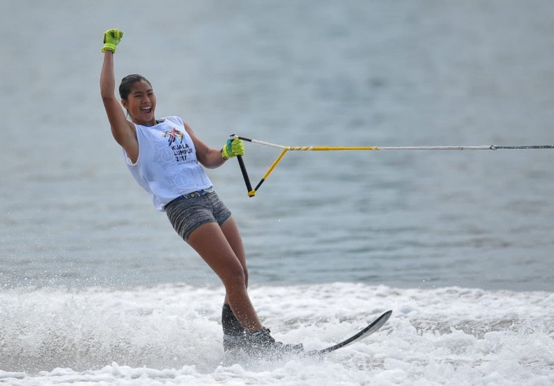 Waterskiing siblings Aaliyah, Aiden set to make new history at Oceania Champs