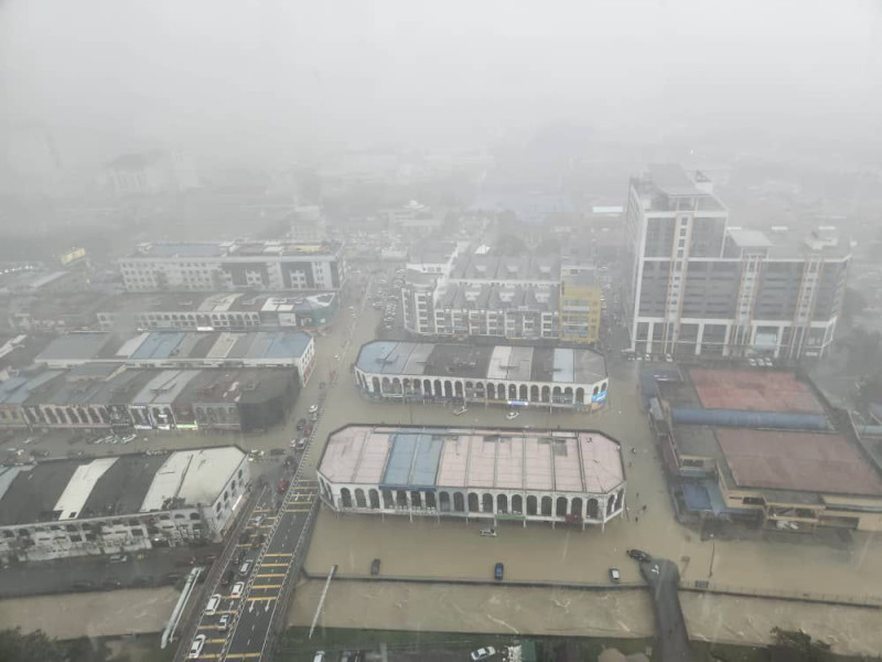 Kajang hit by flash floods after heavy rain
