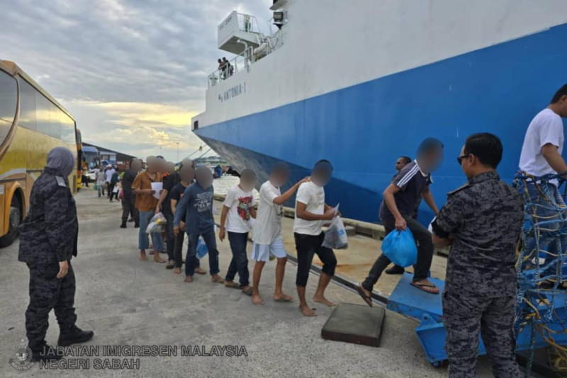 Over 700 undocumented Filipinos deported from Sabah to Zamboanga City