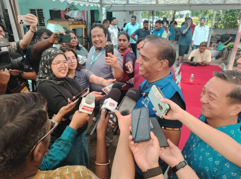 BN will win ‘handsomely’ in Ayer Kuning, says Saravanan