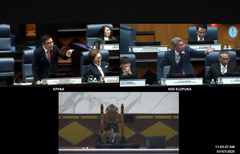 Verbal clash erupts in Sabah Assembly over investment query