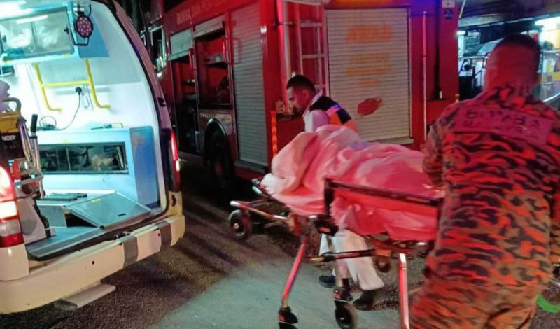 China national Injured after falling from second floor of JB hotel