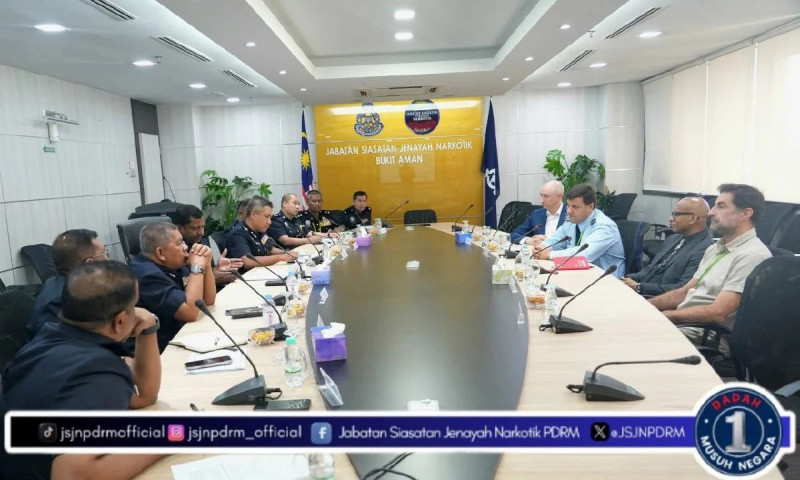 Bukit Aman strengthens global anti-drug cooperation with experts from Portugal And UK