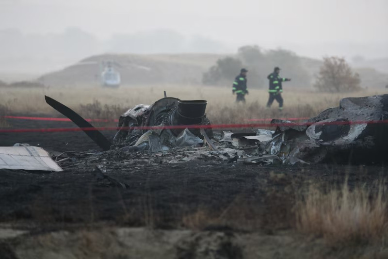 All 20 on Turkish military plane killed in Georgia crash