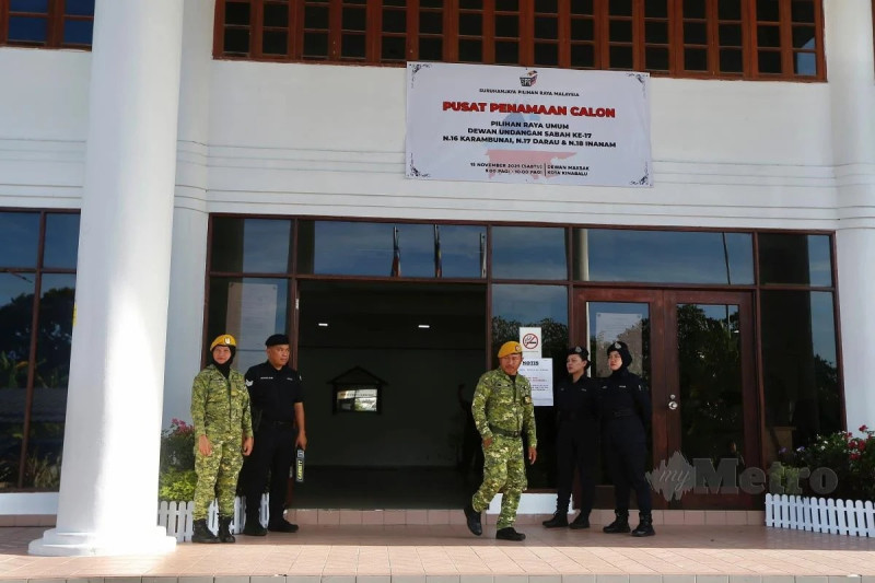 Sabah prepares for intense election as record Nomination Day draws thousands