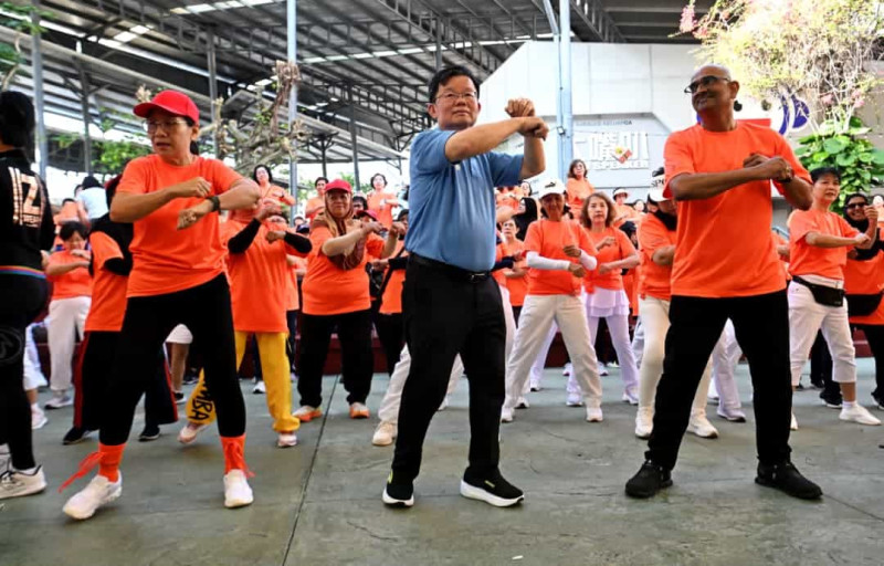 Penang to ensure room for exercise and social development activities, says CM