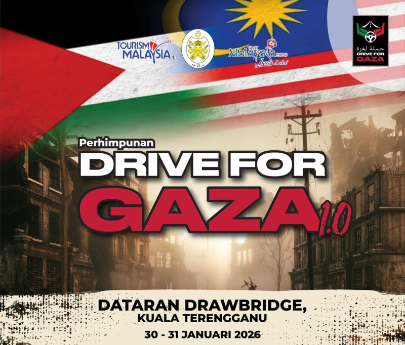 Solidarity for Palestine continues with ‘Drive for Gaza 1.0’ in Terengganu 