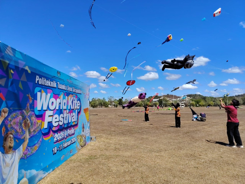 Two-day kite festival draws 47 nations to Perlis
