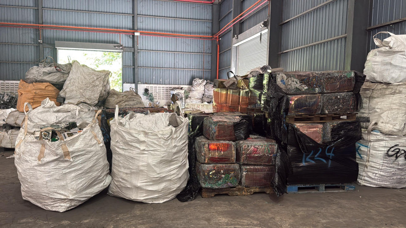Police uncover illegal e-waste premises, arrest 11 foreigners