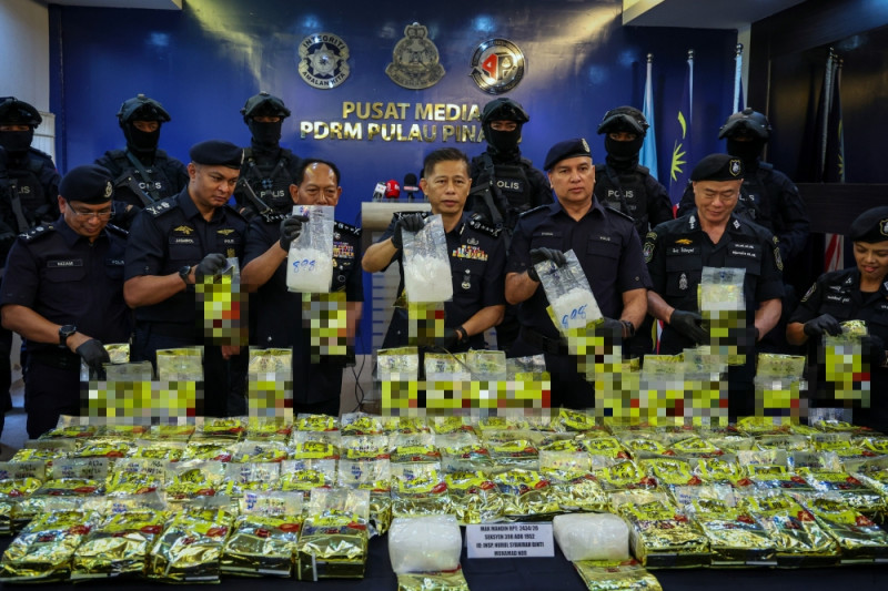 Penang, Thai cops seize drugs worth over RM4m in joint operation