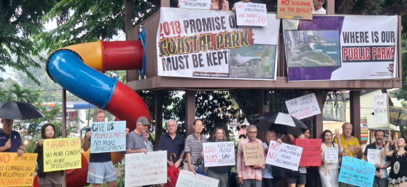 Residents question Penang over delay in completing coastal nature park