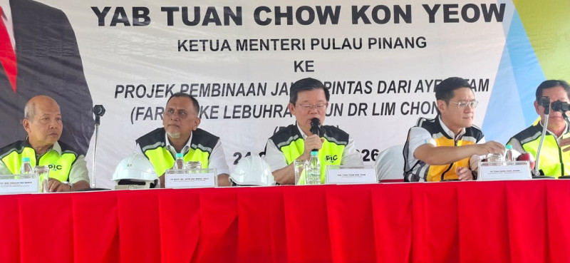 Air Itam - Tun Dr Lim Chong Eu Expressway expected to be ready by April next year