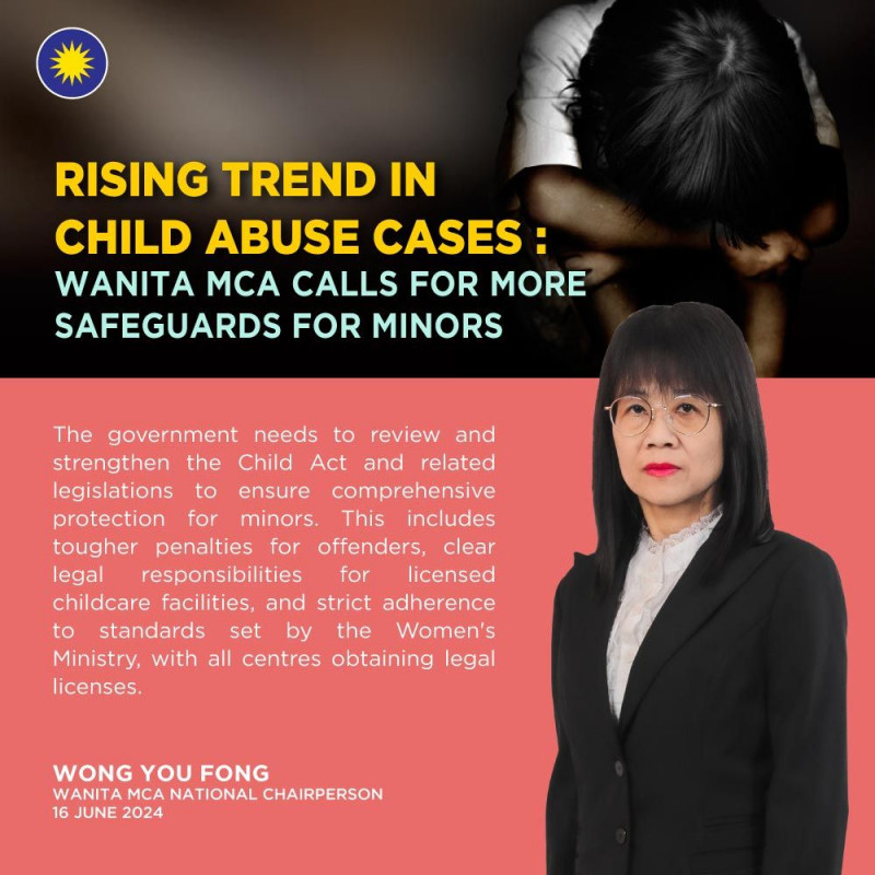 MCA calls on government to bolster child protection measures