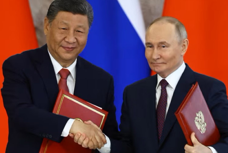Russia and China mark victory in WW2 as Ukraine war grinds on