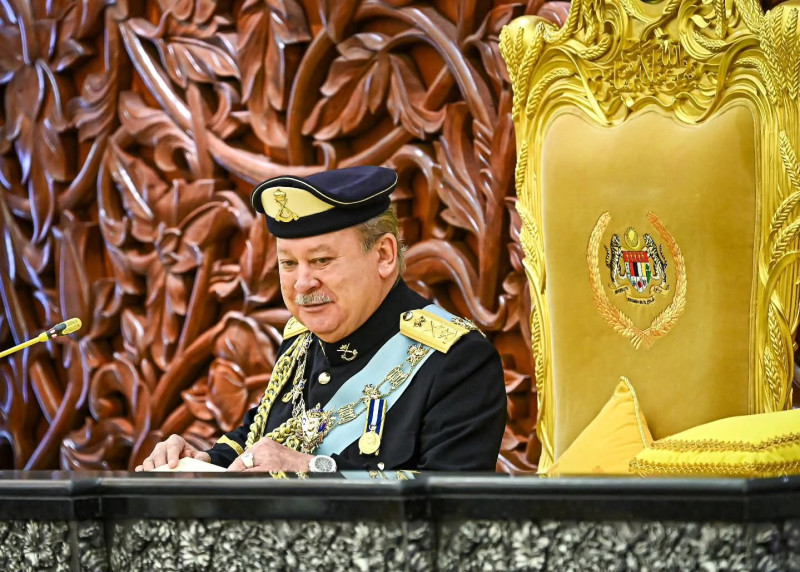 King urges 13MP to prioritise people’s wellbeing, reaffirms Bahasa Melayu as national language