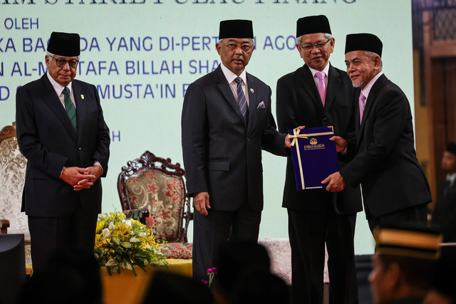 Great power, great responsibility, king reminds Penang’s new shariah judges