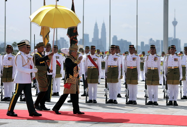 King graces investiture ceremony in conjunction with birthday celebration