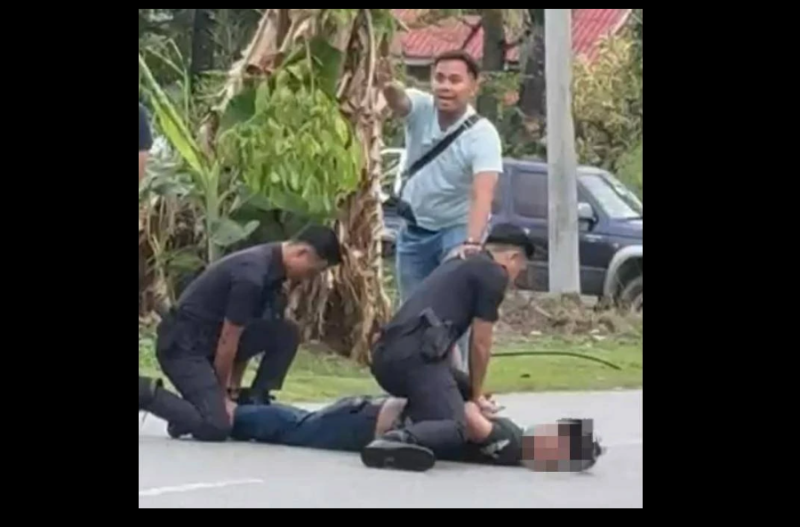 Man who went on rampage with meat cleaver arrested