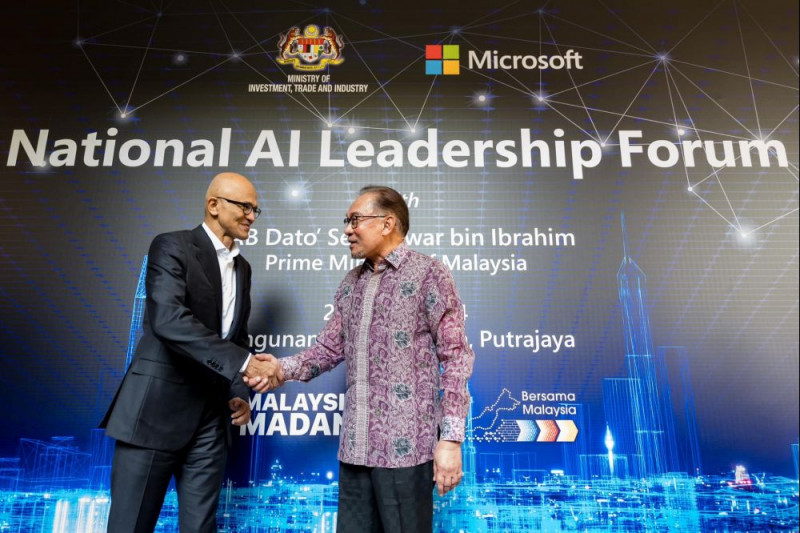 Microsoft to invest RM10.5 billion in Malaysia