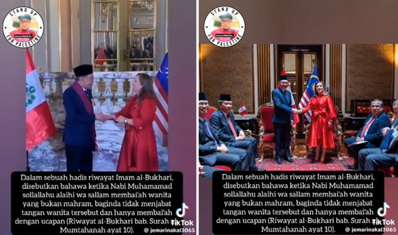 Pro-opposition keyboard warriors kick up a fuss - over a handshake