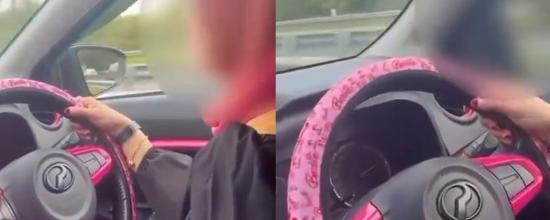 ‘Wow, we are flying’ – Netizens condemn actions of woman speeding at 180 km/h