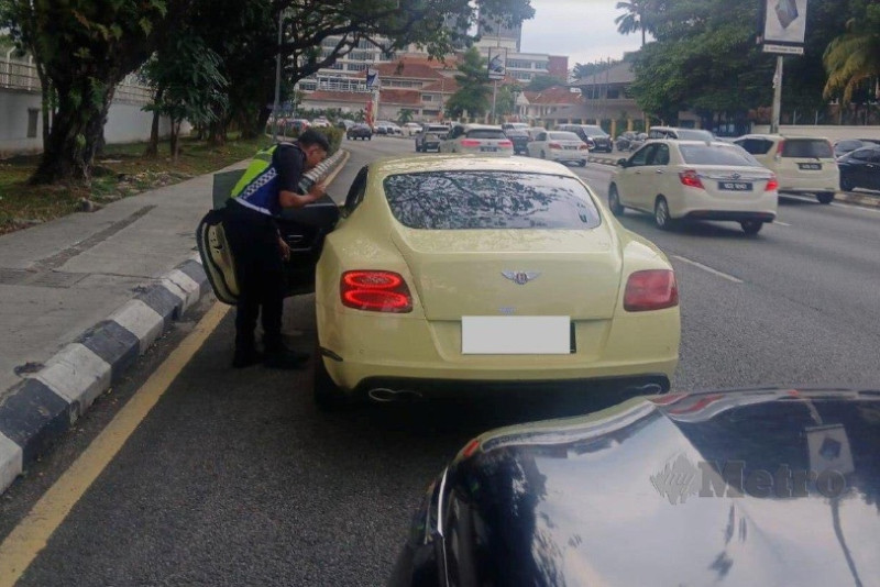 Woman in Bentley says she ‘overlooked’ road tax, insurance renewal