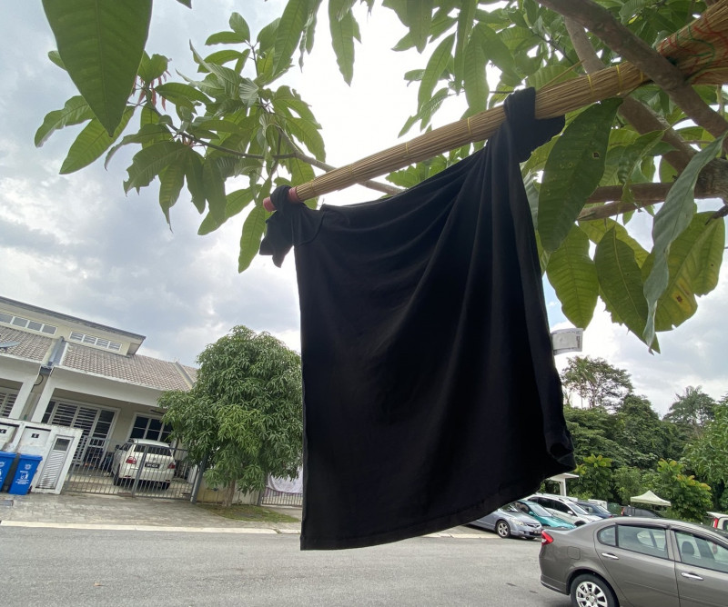 Black flag protest malaysia