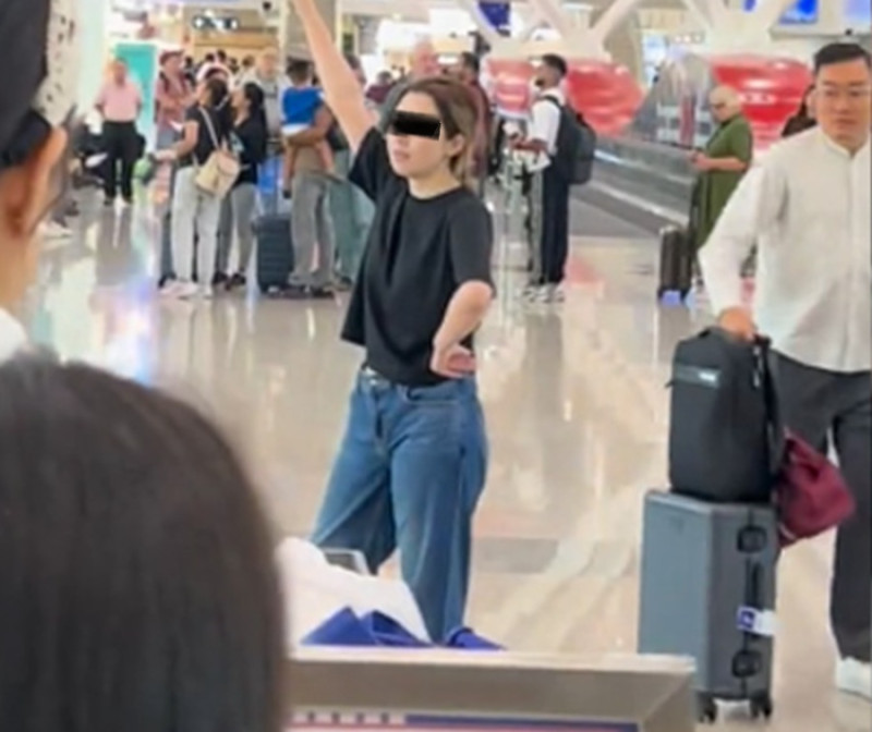 Woman, believed to be foreigner, allegedly causes disturbance at KLIA (video)
