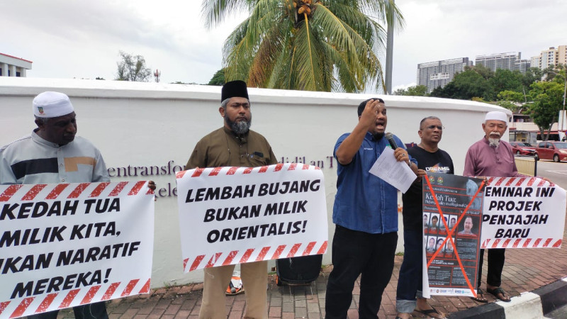 Only six individuals at protest against international conference on Kedah Tua: Bujang Valley