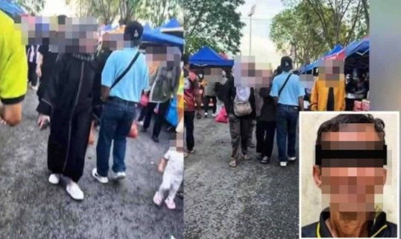Man arrested for molesting women at Ramadan bazaar in Temerloh