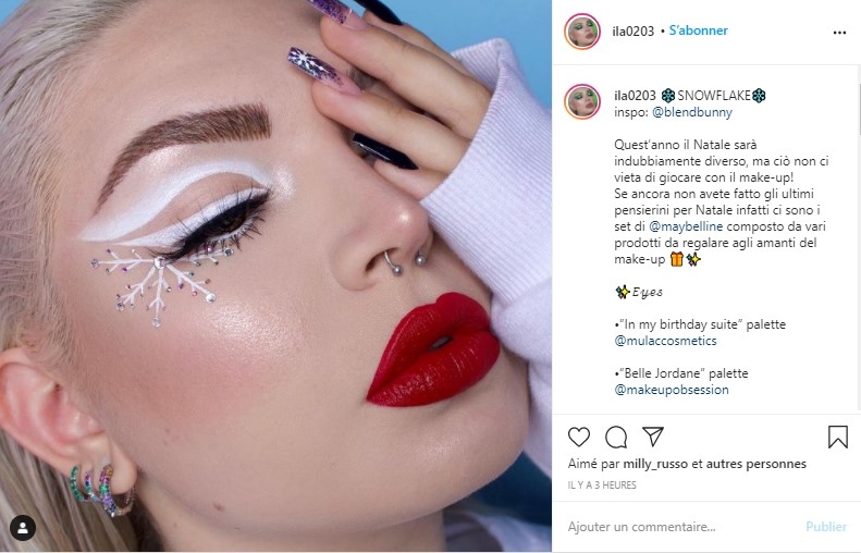 Mask distraction: going all out with glam eye makeup looks this holiday season