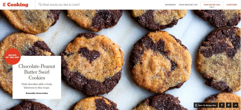 New York Times Cooking has had blockbuster year