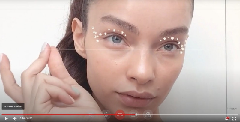 Virtual makeup brightens video calls