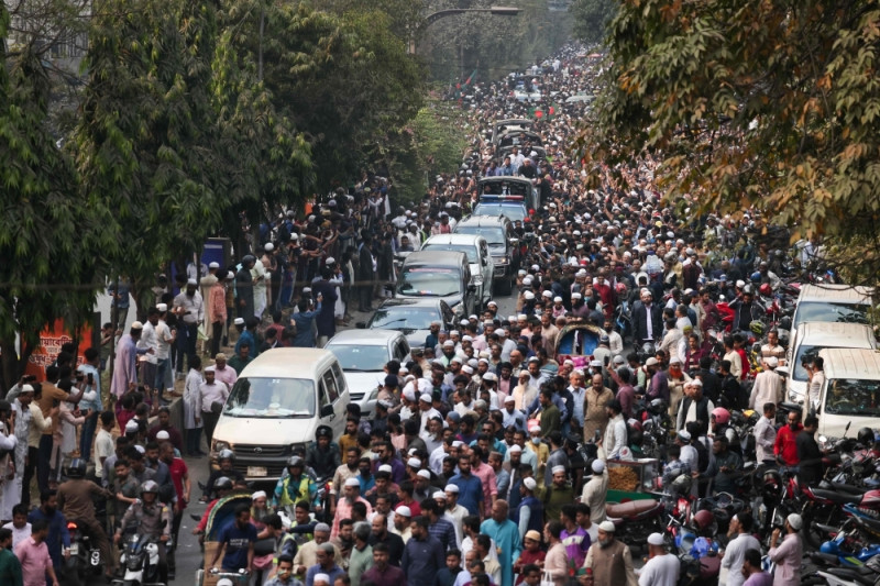 Bangladesh mourns slain student leader as unrest and anti-India tensions deepen