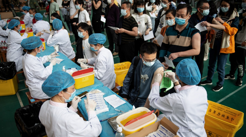 China vaccine doses pass 1 bil mark