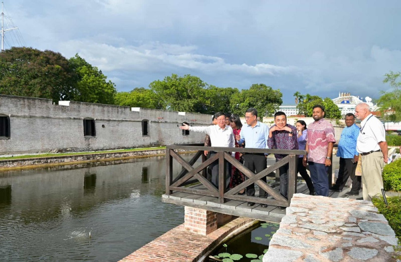 Moat at Penang’s Fort Cornwallis to be completed by July