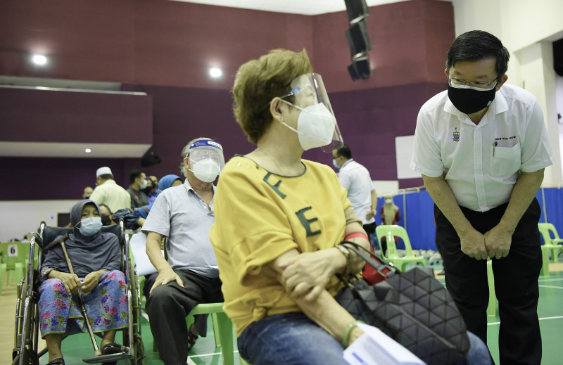 Penang has most registrations for Covid-19 shots, says Chow