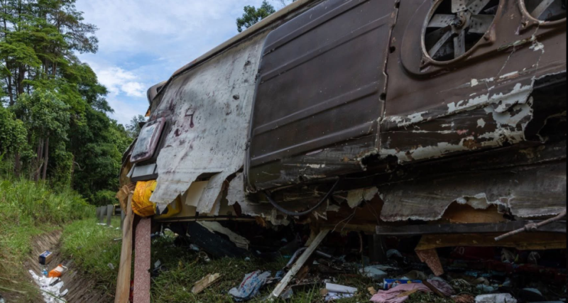 Gerik crash: Final farewell for 13 UPSI students at Masjid Hadhari