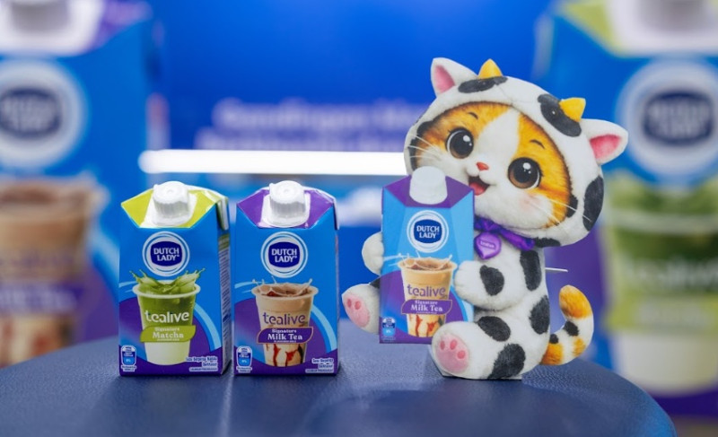 Tealive and Dutch Lady unveil new RTD dairy milk teas 