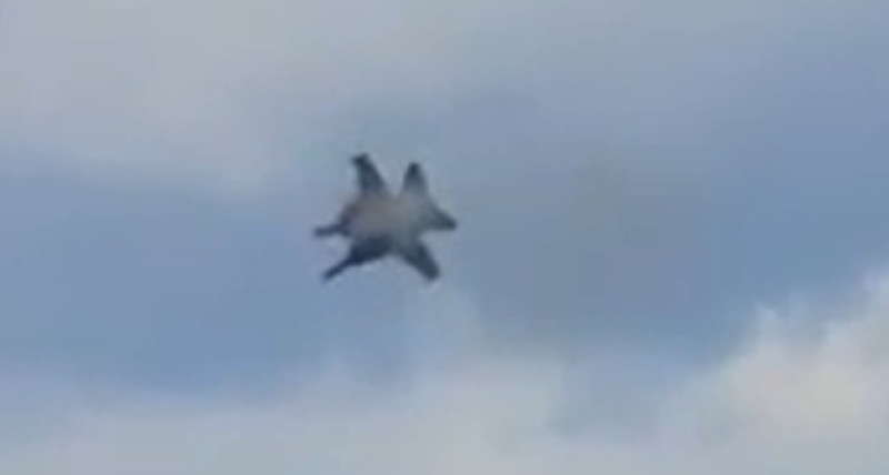 Fighter jets crash in midair during air show at Idaho Air Force base (video)